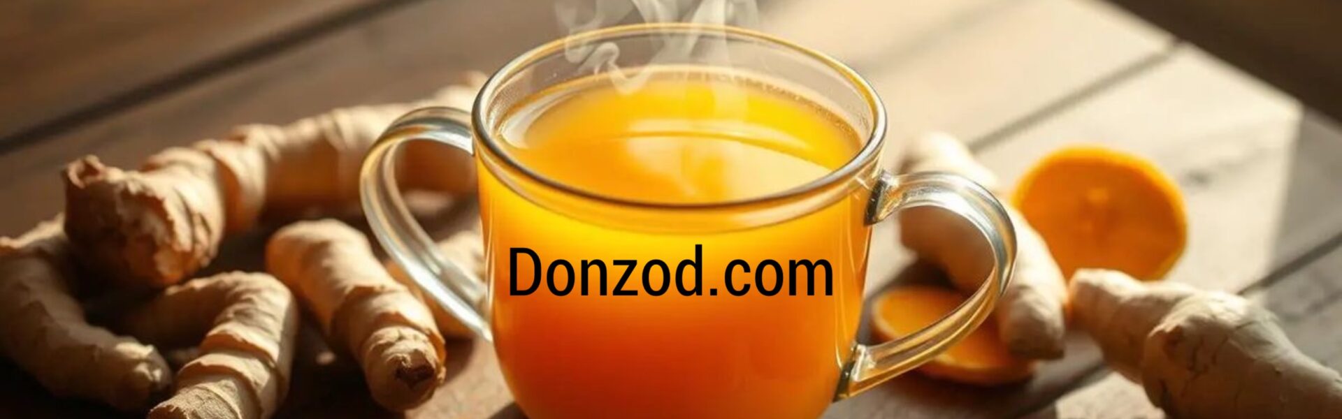 Ginger and turmeric tea