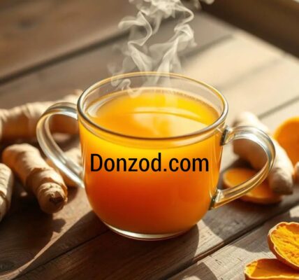 Ginger and turmeric tea