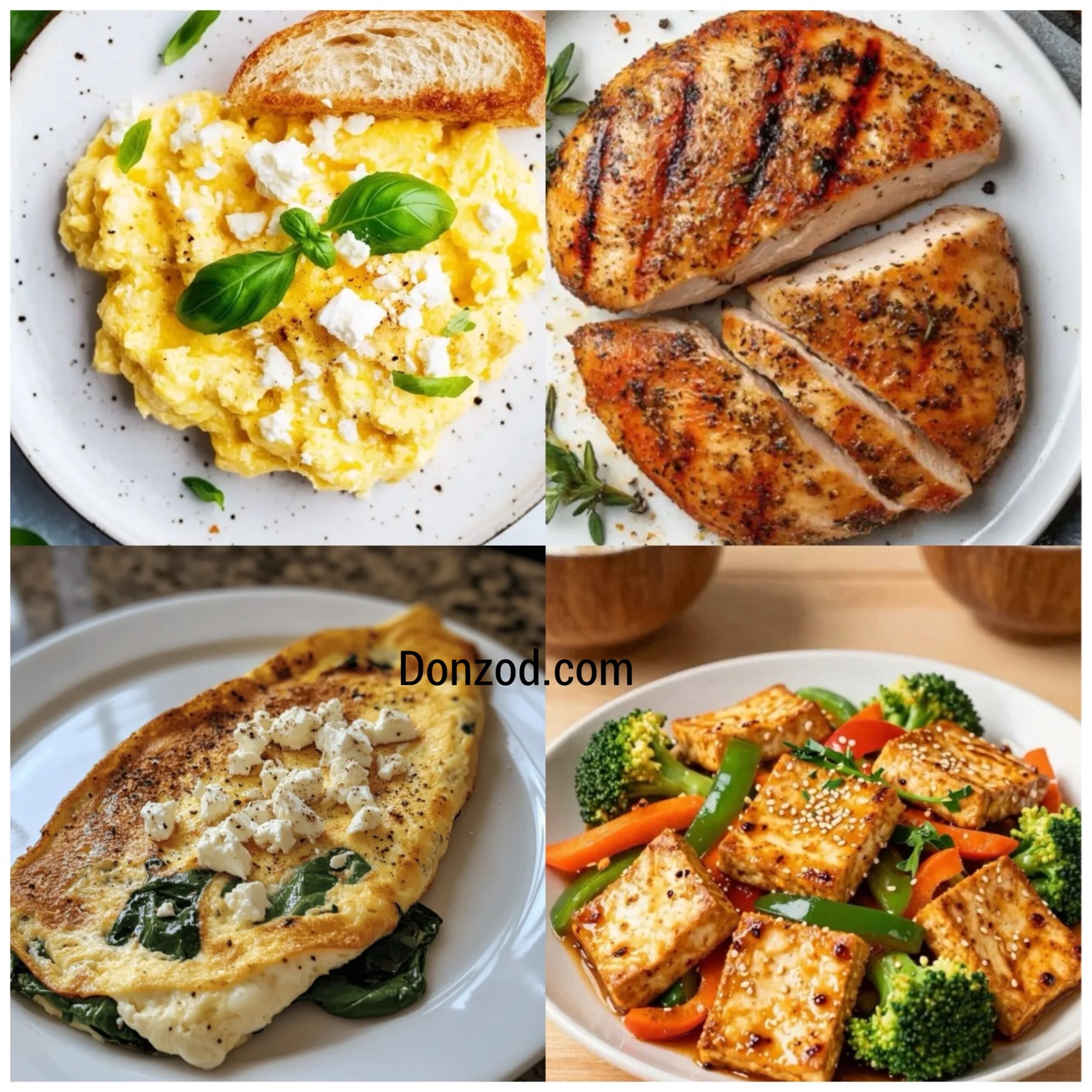 High Protein Foods with Low Calories