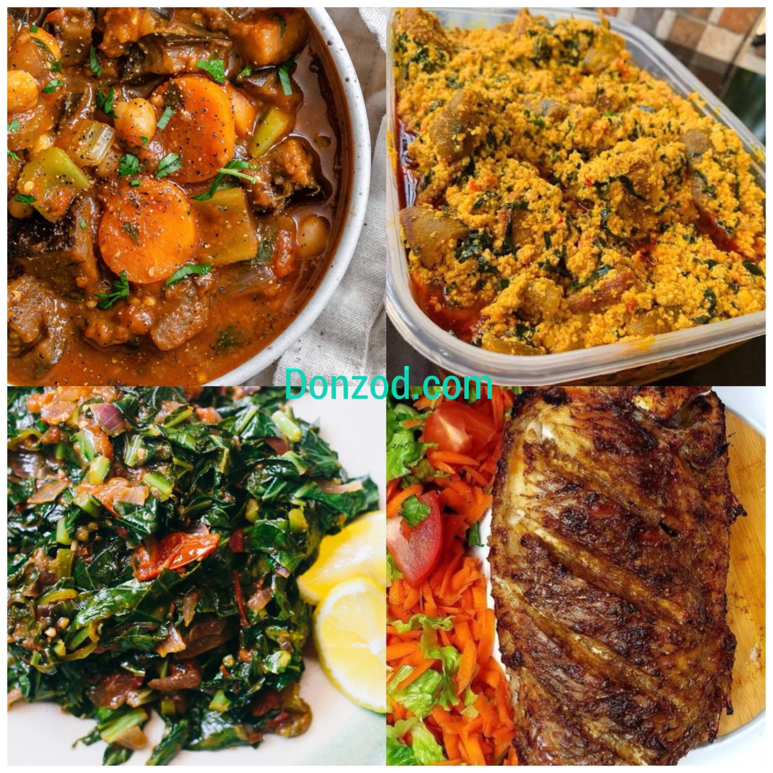 Low Carb Healthy African Dishes